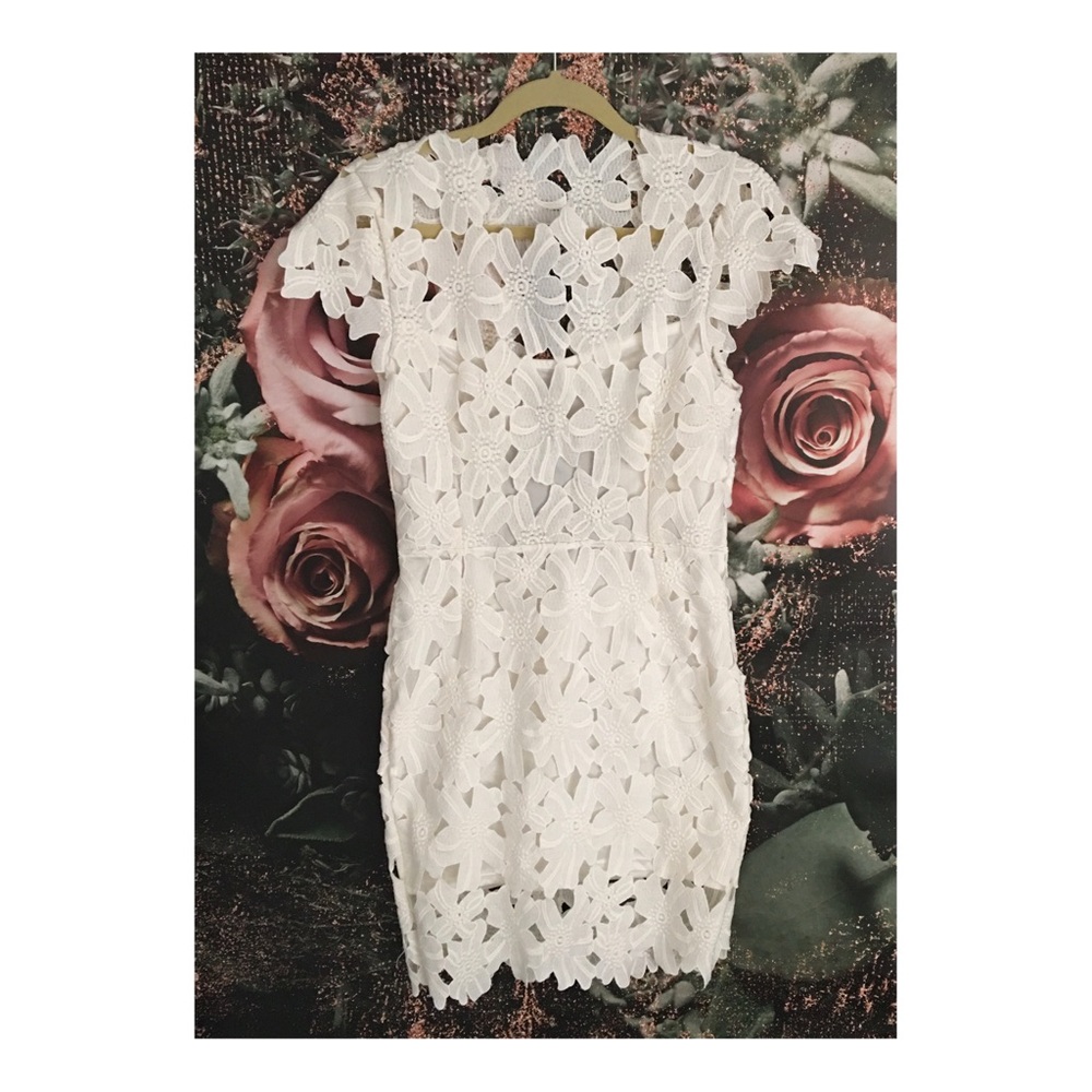 GUC LBK Landscape Lace Dress w/ Cut Outs